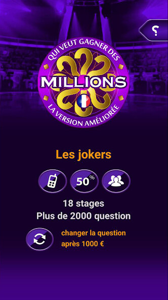 Run android online APK Qui veut gagner the million from MyAndroid or emulate Qui veut gagner the million using MyAndroid