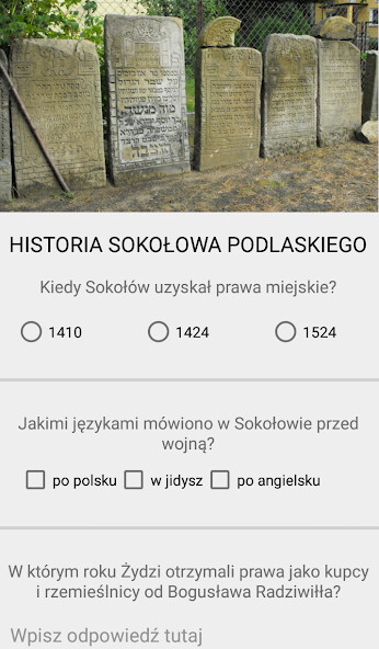 Run android online APK Quiz about Sokolow Podlaski from MyAndroid or emulate Quiz about Sokolow Podlaski using MyAndroid