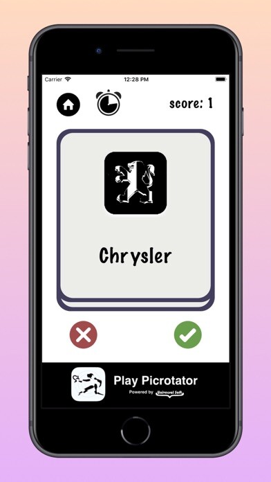 Emulate iPhone app Quiz Automania using MyAndroid