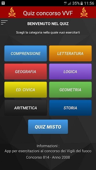 Run android online APK Quiz concorso VVF 814 from MyAndroid or emulate Quiz concorso VVF 814 using MyAndroid Run android online APK Quiz concorso VVF 814 from MyAndroid or emulate Quiz concorso VVF 814 using MyAndroid