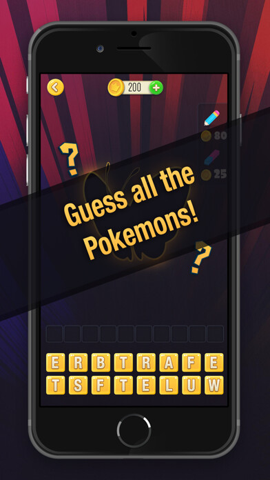 Emulate iPhone app Quiz for Pokemon - Guess The Monster using MyAndroid Emulate iPhone app Quiz for Pokemon - Guess The Monster using MyAndroid
