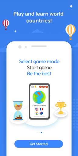 Run android online APK Quiz game: All country flags of the world from MyAndroid or emulate Quiz game: All country flags of the world using MyAndroid