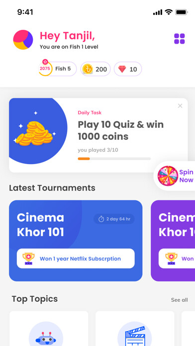 Emulate iPhone app Quizgiri using MyAndroid Emulate iPhone app Quizgiri using MyAndroid