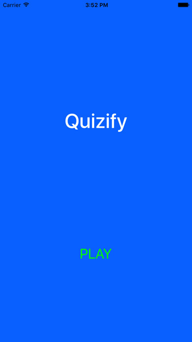 Emulate iPhone app Quizify using MyAndroid Emulate iPhone app Quizify using MyAndroid