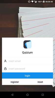 Emulate Android APK Quizium