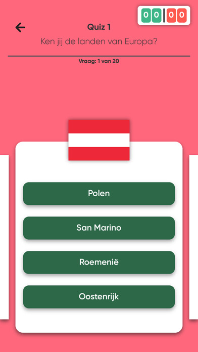 Emulate iPhone app Quiz - Ken jij de landen? using MyAndroid Emulate iPhone app Quiz - Ken jij de landen? using MyAndroid