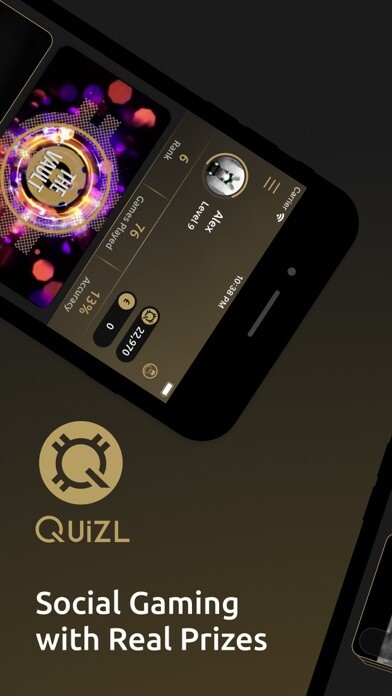 Emulate iPhone app QUiZL - Flaunt Your Knowledge using MyAndroid