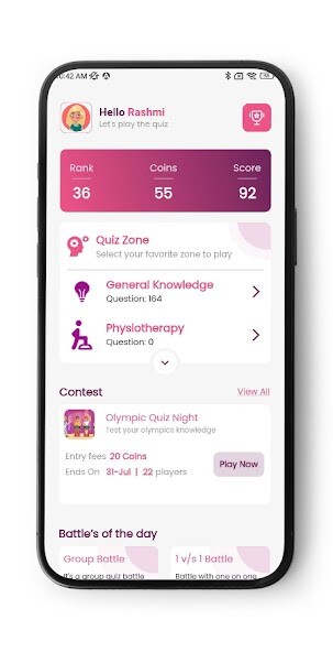Run android online APK QuizMate - Learn, Play  Earn. from MyAndroid or emulate QuizMate - Learn, Play  Earn. using MyAndroid