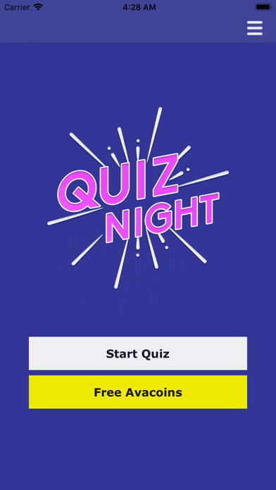 Emulate iPhone app Quiz Night for Avacoins using MyAndroid
