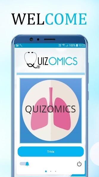 Emulate Quizomics Medical Trivia from MyAndroid or run Quizomics Medical Trivia using MyAndroid