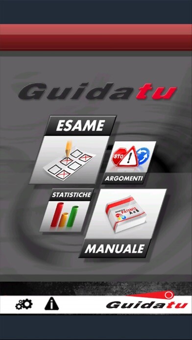Emulate iPhone app Quiz Patente e Manuale Lite using MyAndroid