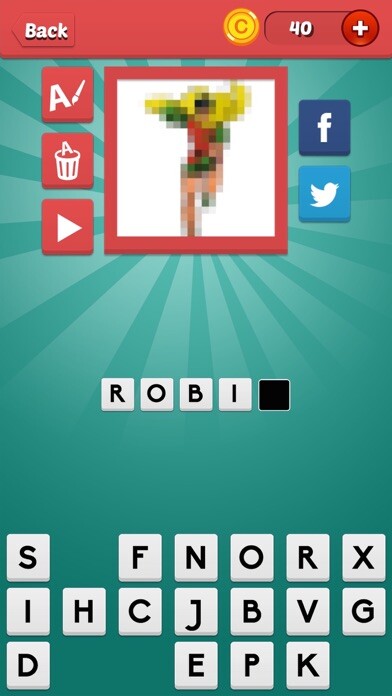 Emulate iPhone app Quiz Pic: Pixel Comics using MyAndroid Emulate iPhone app Quiz Pic: Pixel Comics using MyAndroid