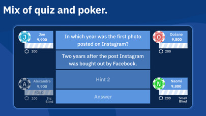 Emulate iPhone app QuizPoker: Mobile Quiz Game using MyAndroid