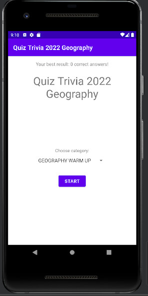 Run android online APK Quiz Trivia 2022 Geography from MyAndroid or emulate Quiz Trivia 2022 Geography using MyAndroid