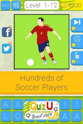 Emulate Android APK QuizU: Soccer Legends 2014 Emulate Android APK QuizU: Soccer Legends 2014
