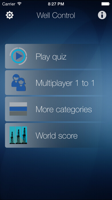 Emulate iPhone app Quiz Well Control using MyAndroid Emulate iPhone app Quiz Well Control using MyAndroid