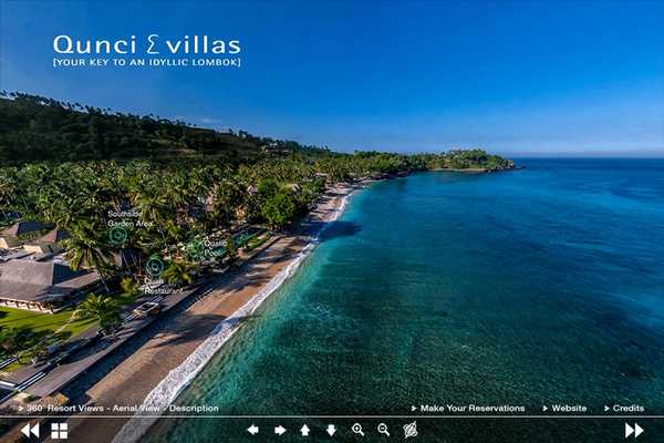 Emulate Android APK Qunci Villas - Lombok