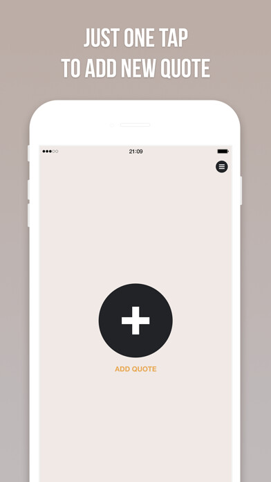Emulate iPhone app QUOTATO using MyAndroid