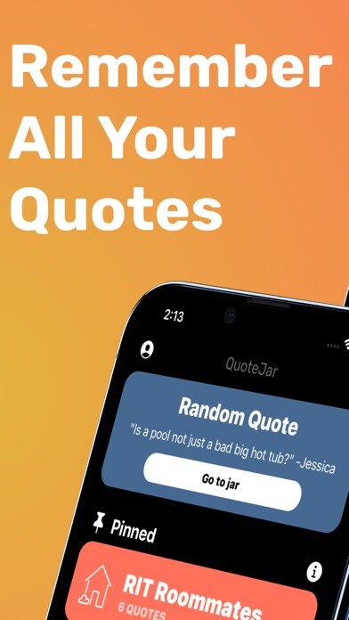 Emulate iPhone app QuoteJar using MyAndroid