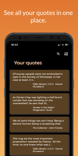 Run android online APK Quote Shelf - Save your loved moments from MyAndroid or emulate Quote Shelf - Save your loved moments using MyAndroid