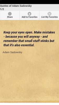 Emulate Android APK Quotes of Adam Sadowsky Emulate Android APK Quotes of Adam Sadowsky