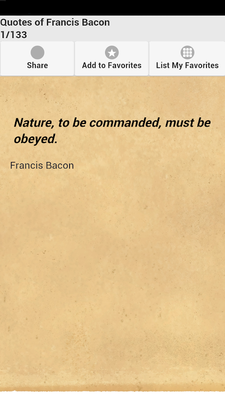 Emulate Android APK Quotes of Francis Bacon Emulate Android APK Quotes of Francis Bacon