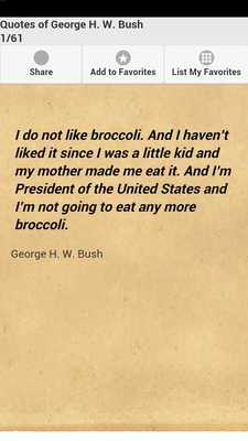 Emulate Android APK Quotes of George H. W. Bush Emulate Android APK Quotes of George H. W. Bush
