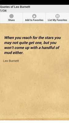 Emulate Android APK Quotes of Leo Burnett