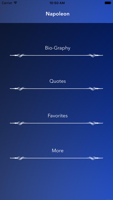 Emulate iPhone app Quotes of Napoleon using MyAndroid Emulate iPhone app Quotes of Napoleon using MyAndroid