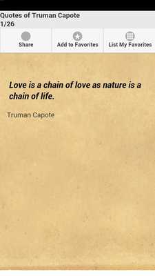 Emulate Android APK Quotes of Truman Capote Emulate Android APK Quotes of Truman Capote