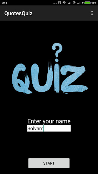 Emulate Android APK Quotes Quiz Emulate Android APK Quotes Quiz