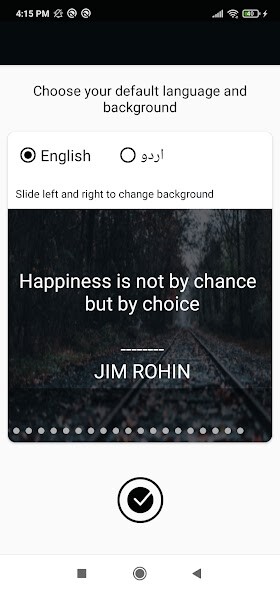 Emulate Android APK Quotes World