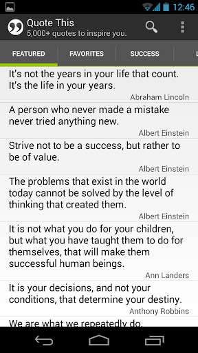 Emulate Android APK QuoteThis: Quotes Sayings Emulate Android APK QuoteThis: Quotes Sayings