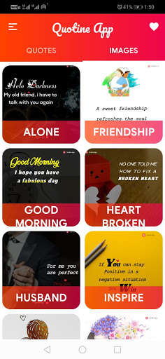 Run android online APK Quotine App (Best Quotes and Status 2021) from MyAndroid or emulate Quotine App (Best Quotes and Status 2021) using MyAndroid