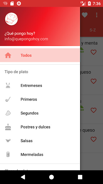 Run android online APK ¿Qué pongo hoy? Recetas cocina from MyAndroid or emulate ¿Qué pongo hoy? Recetas cocina using MyAndroid Run android online APK ¿Qué pongo hoy? Recetas cocina from MyAndroid or emulate ¿Qué pongo hoy? Recetas cocina using MyAndroid