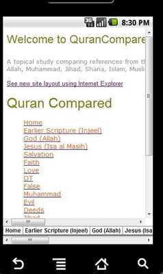 Emulate Android APK QuranCompared.com Emulate Android APK QuranCompared.com