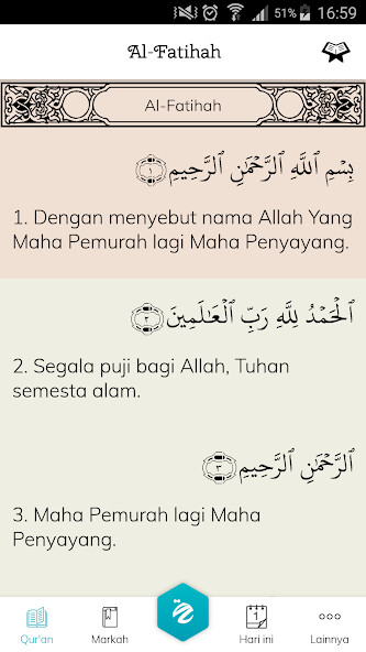 Run android online APK Quranesia from MyAndroid or emulate Quranesia using MyAndroid