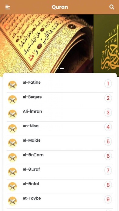 Emulate iPhone app Qurani Kərim using MyAndroid