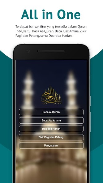 Run android online APK Quran Indo from MyAndroid or emulate Quran Indo using MyAndroid