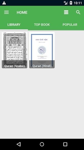 Run android online APK Quran in Hindi/Arabic/English from MyAndroid or emulate Quran in Hindi/Arabic/English using MyAndroid