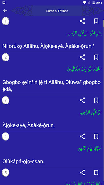 Run android online APK Quran in Yoruba from MyAndroid or emulate Quran in Yoruba using MyAndroid