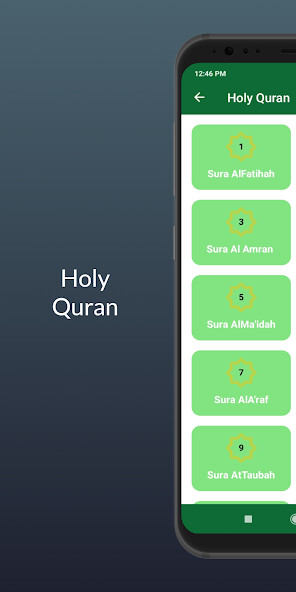 Run android online APK Quran Prayer - Easy Complete Quran Mp3 with Qibla from MyAndroid or emulate Quran Prayer - Easy Complete Quran Mp3 with Qibla using MyAndroid