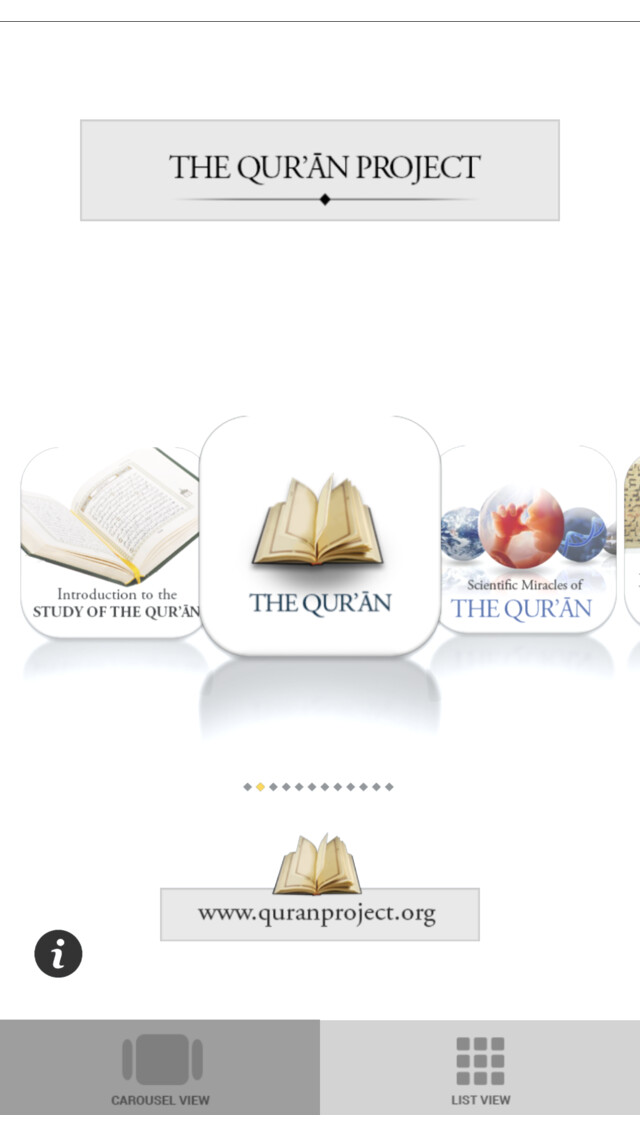 Emulate iPhone app Quran Project using MyAndroid Emulate iPhone app Quran Project using MyAndroid