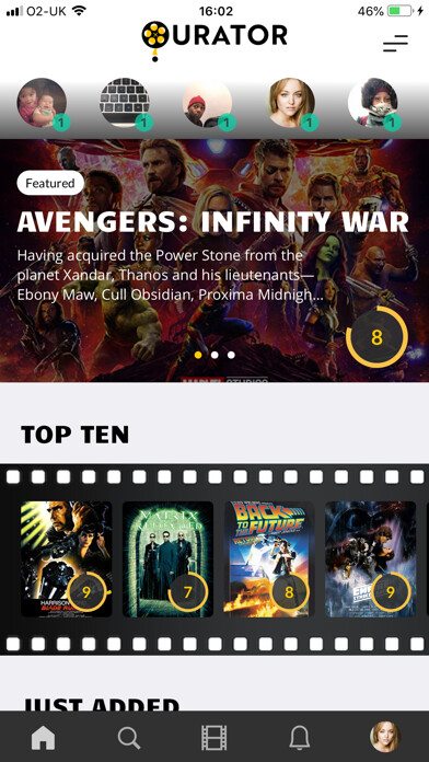 Emulate iPhone app Qurator Movie Review App using MyAndroid Emulate iPhone app Qurator Movie Review App using MyAndroid