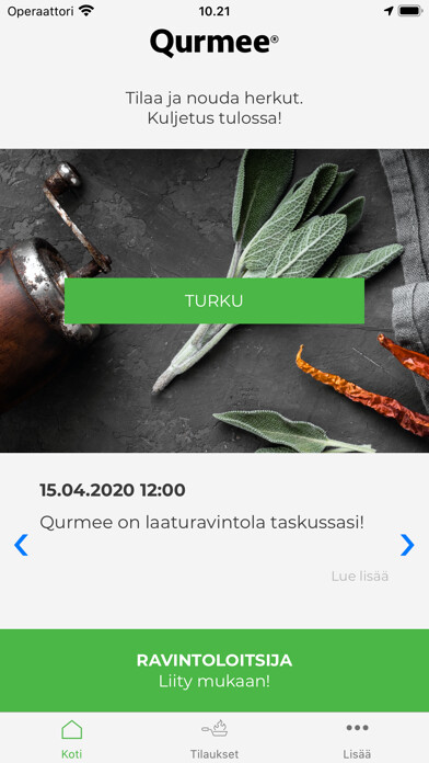 Emulate iPhone app Qurmee using MyAndroid