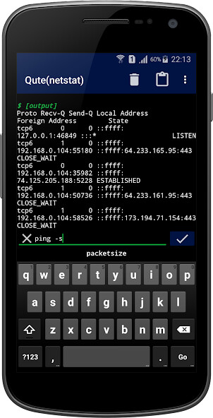 Emulate Qute: Terminal emulator from MyAndroid or run Qute: Terminal emulator using MyAndroid