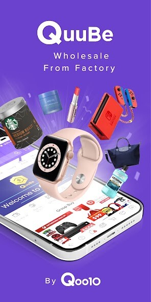 Run android online APK QuuBe - Wholesale by Qoo10 from MyAndroid or emulate QuuBe - Wholesale by Qoo10 using MyAndroid
