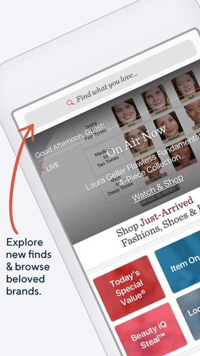 Emulate iPhone app QVC Mobile Shopping (US) using MyAndroid Emulate iPhone app QVC Mobile Shopping (US) using MyAndroid