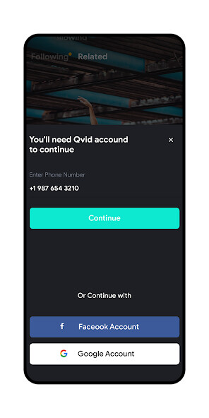 Run android online APK Qvid- Flutter Template from MyAndroid or emulate Qvid- Flutter Template using MyAndroid