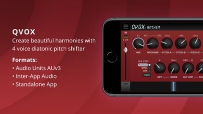 Emulate iPhone app QVox using MyAndroid